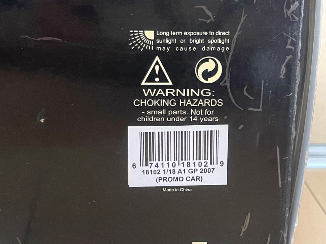 2007 A1 GP プロモカー 1/18