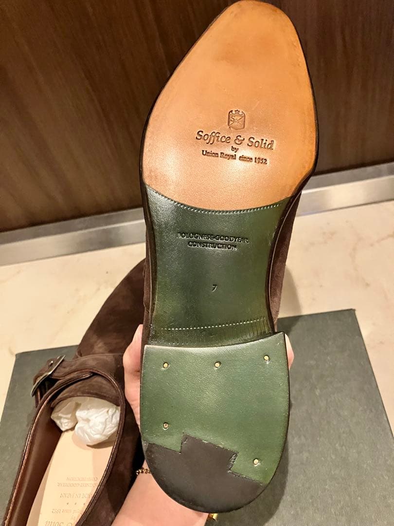 Soffice&Solid ソフィスアンドソリッド スエードシューズ