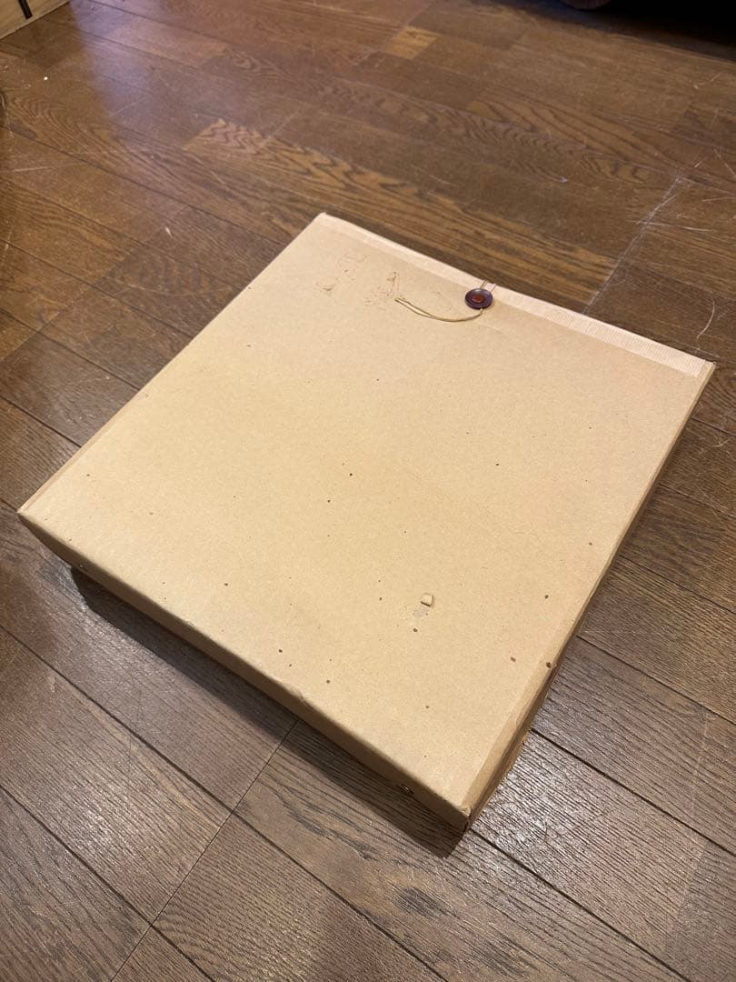 田中忠雄　作　ガラス絵　キリスト教美術　幼な子をかこむマリアとアンナ