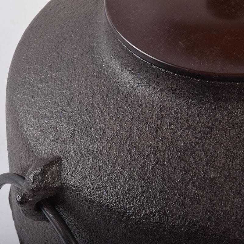 煎茶道具 釜師 佐藤清光作 阿弥陀堂釜 鉄釜 鉄釜 共箱 V R8943B - メルカリ