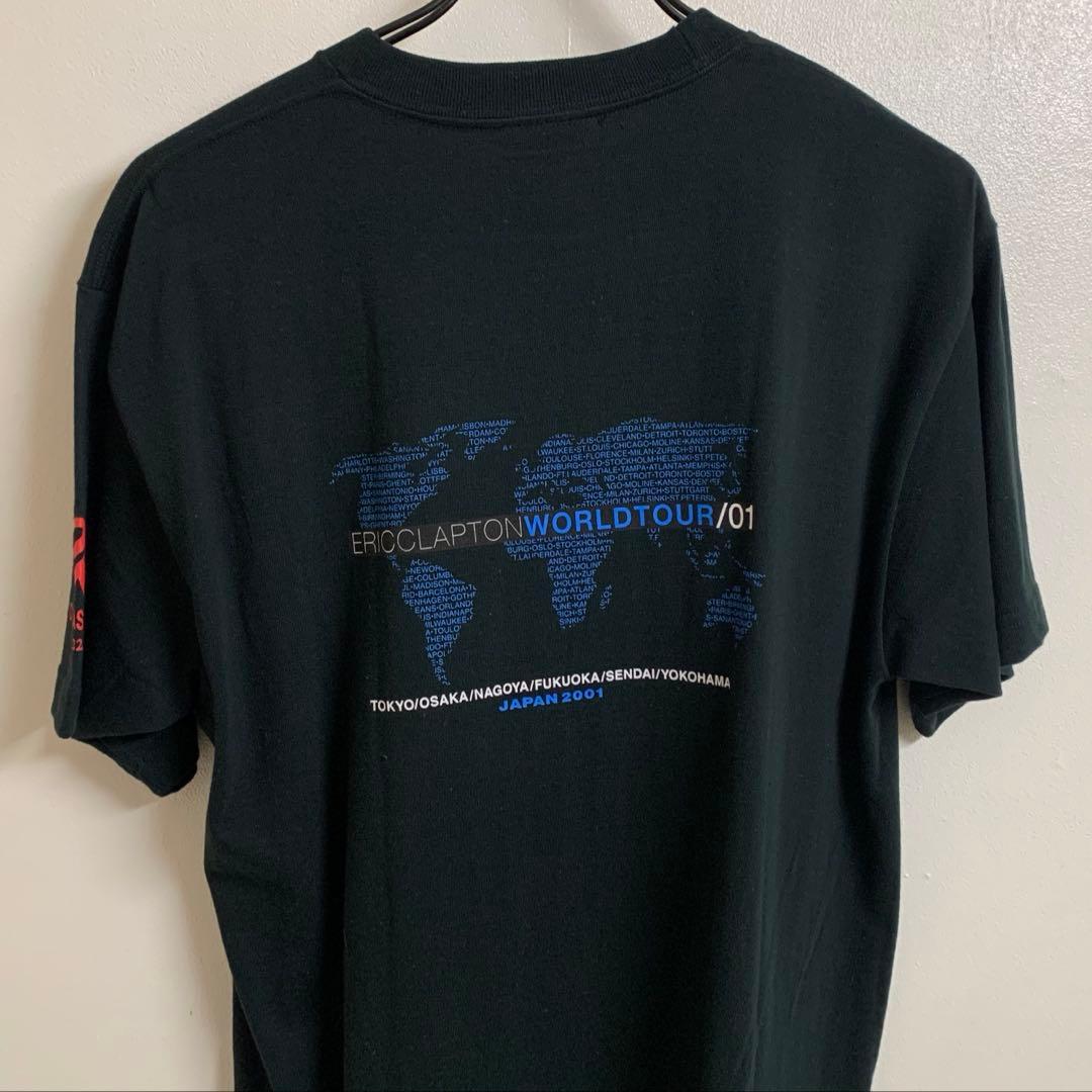 Eric Clapton エリッククラプトン 2001 WORLD TOUR T