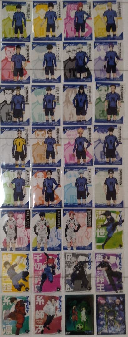 ブルーロック　エゴイストトランプ　特装版　31巻　クリアカードコレクション　全種