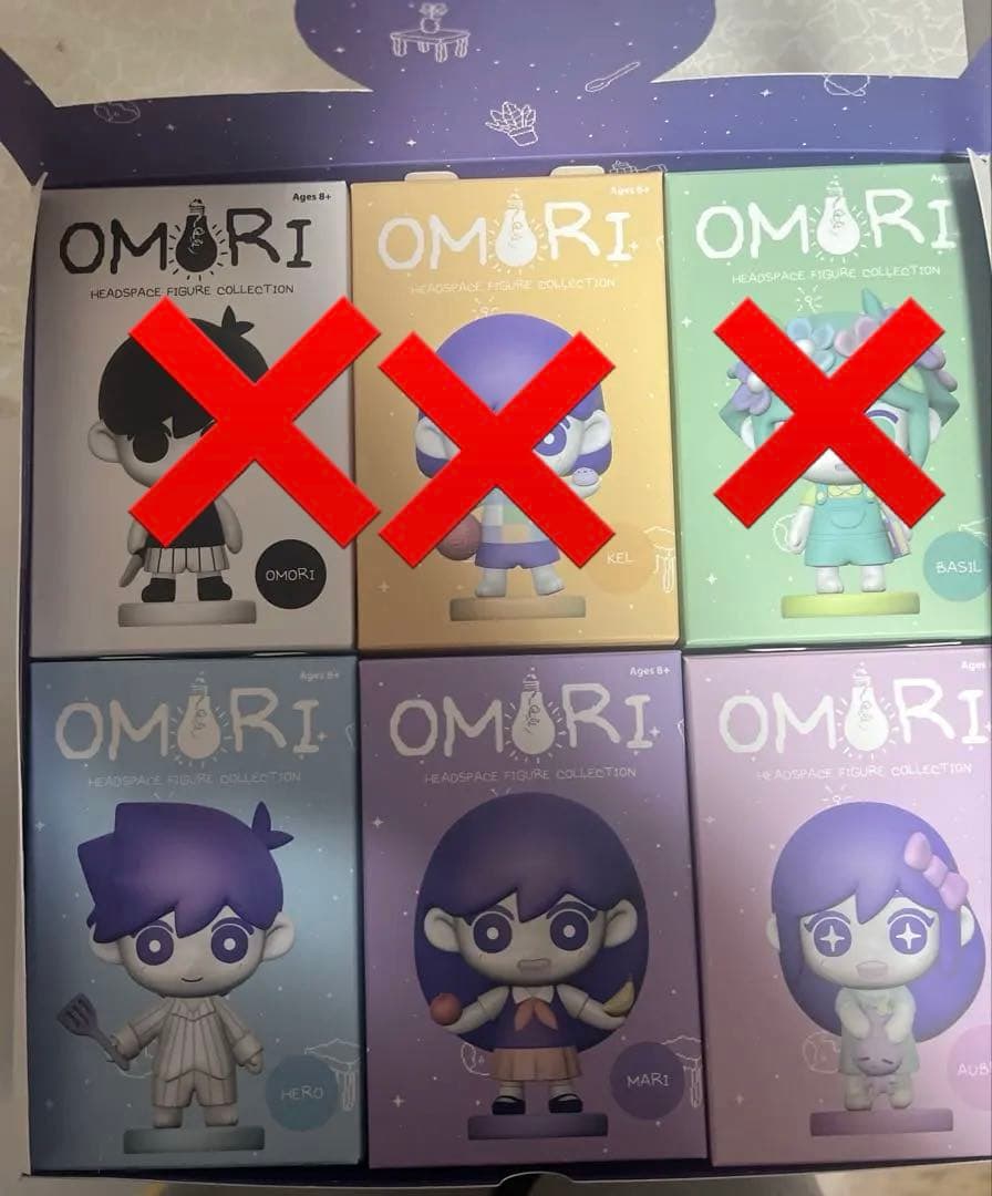 OMORI ビニールフィギュア ヘッドスペース