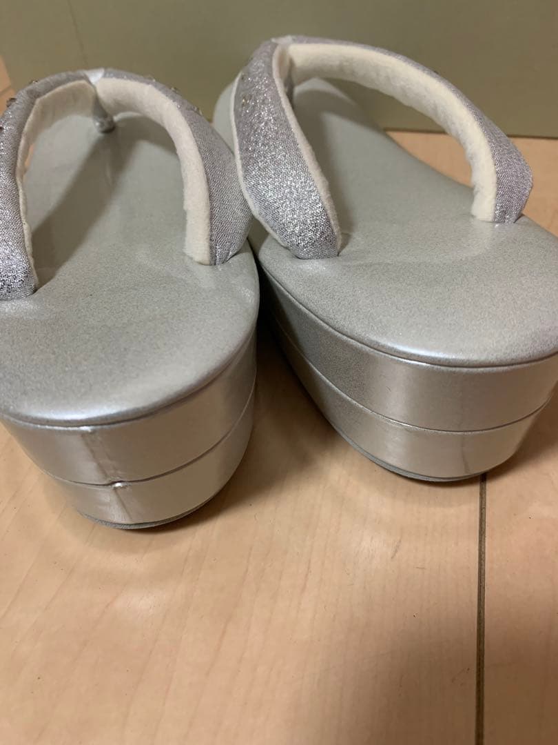 和装バッグ草履セット　振袖　前撮り　成人式　中古