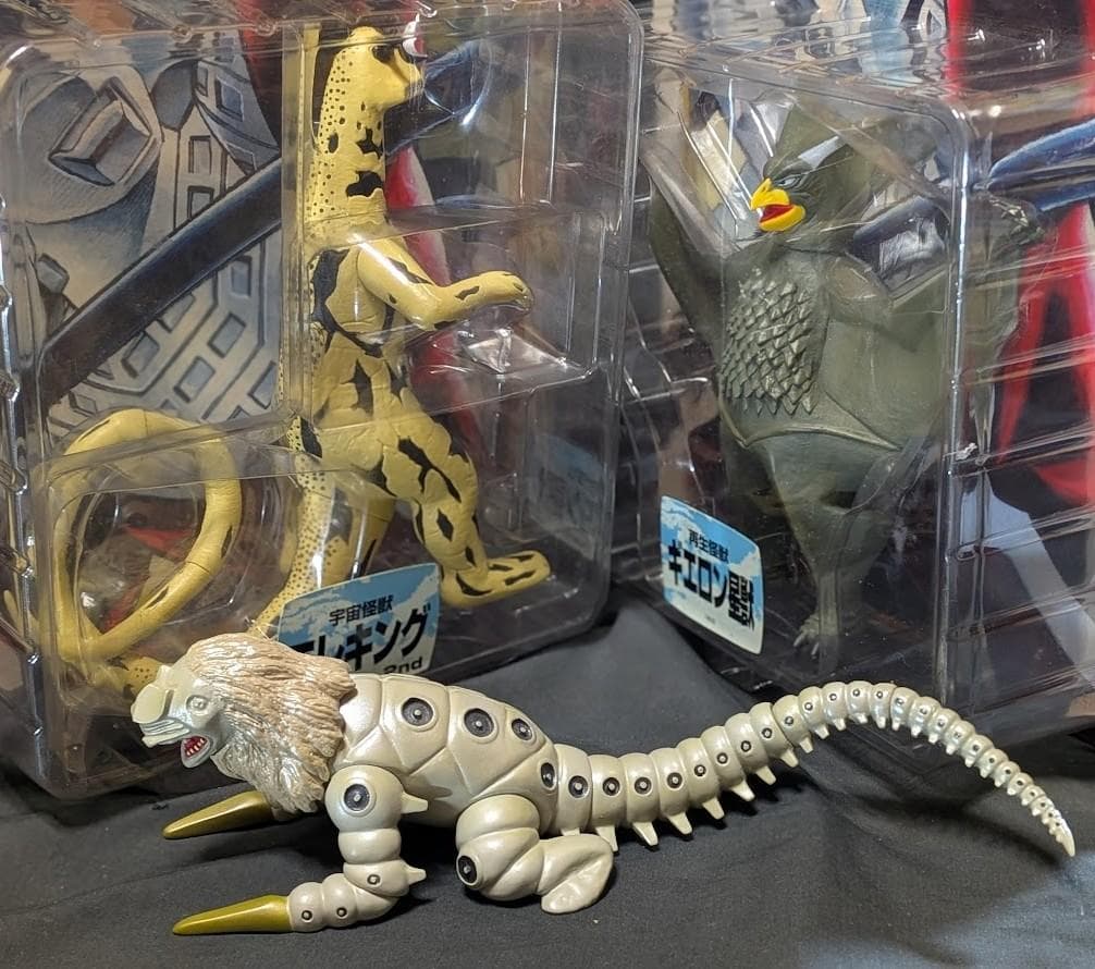 エレキング・ギエロン星獣・ガブラ　桑田二郎版ウルトラセブン登場怪獣（マーミット）