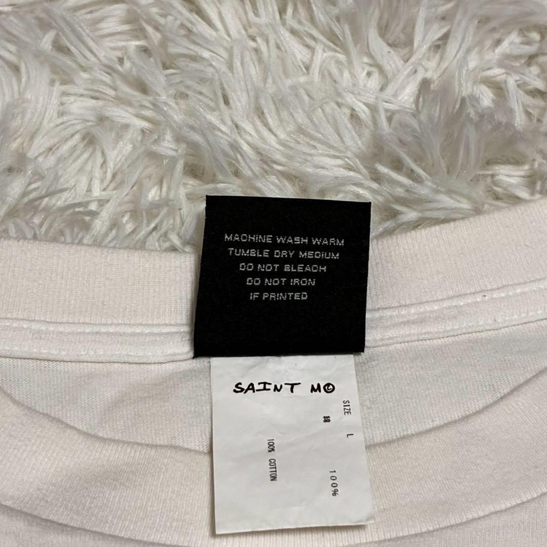 美品/XL相当 セントマイケル Tシャツ The Eye Light 白 目玉 - メルカリ