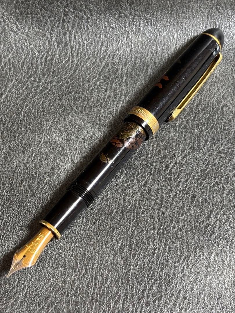 PLATINUM プラチナ 万年筆 #3776 バランスモデル 蒔絵 希少絶盤 - メルカリ