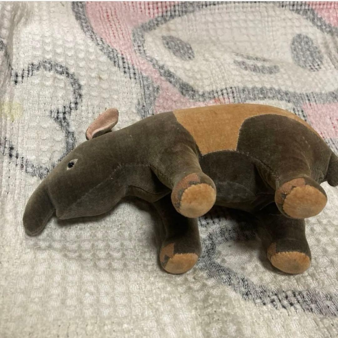 昭和レトロ　ヴィンテージ　東京動物園協会　おがくず人形　5コセット　中古品