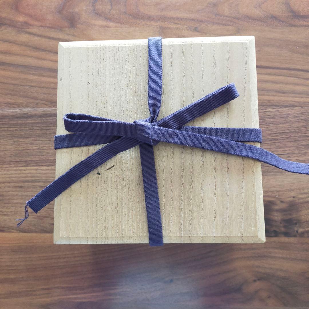 鄭寧 Zheng Ning　角皿　5枚　木箱入り