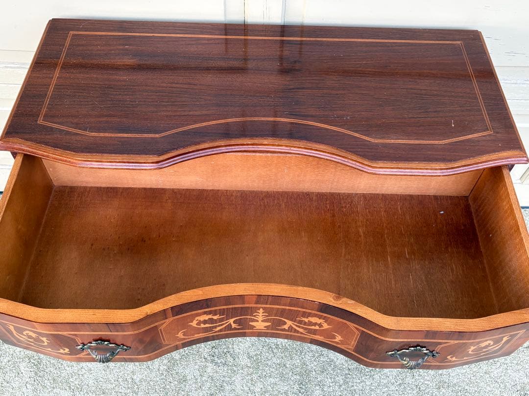 ヴェローナクラシック 猫脚 2段チェスト イタリア製 ヨーロピアン