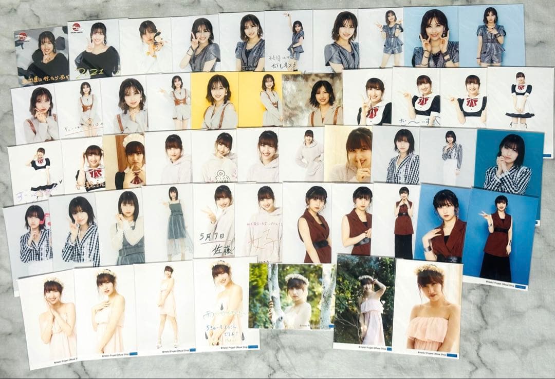 元モーニング娘。 佐藤優樹 生写真50枚セット 元モーニング娘。 佐藤優樹 生写真50枚セット モーニング娘。'20 A5