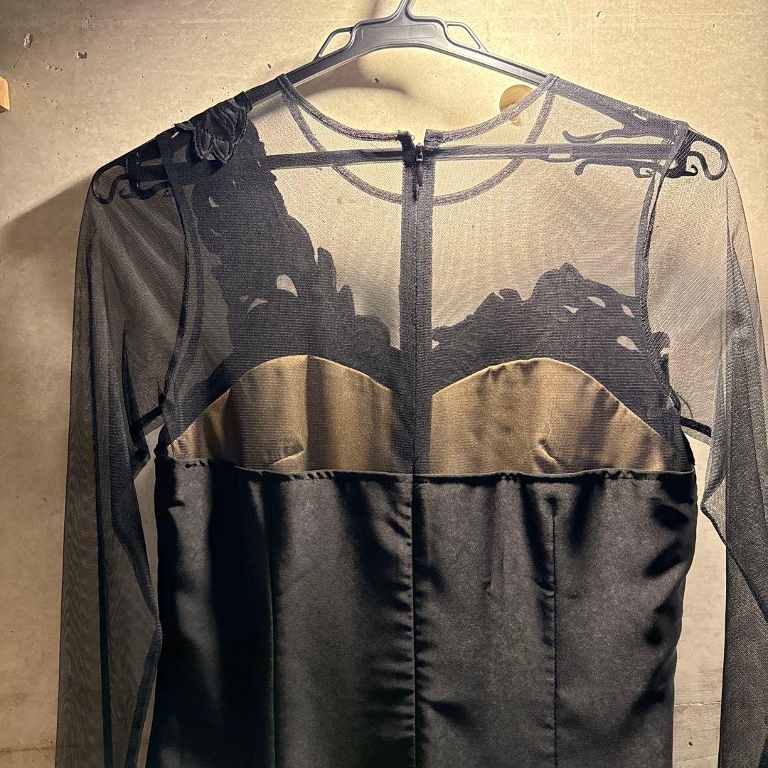 AMERI UND RENEE CUTWORK DRESS 結婚式