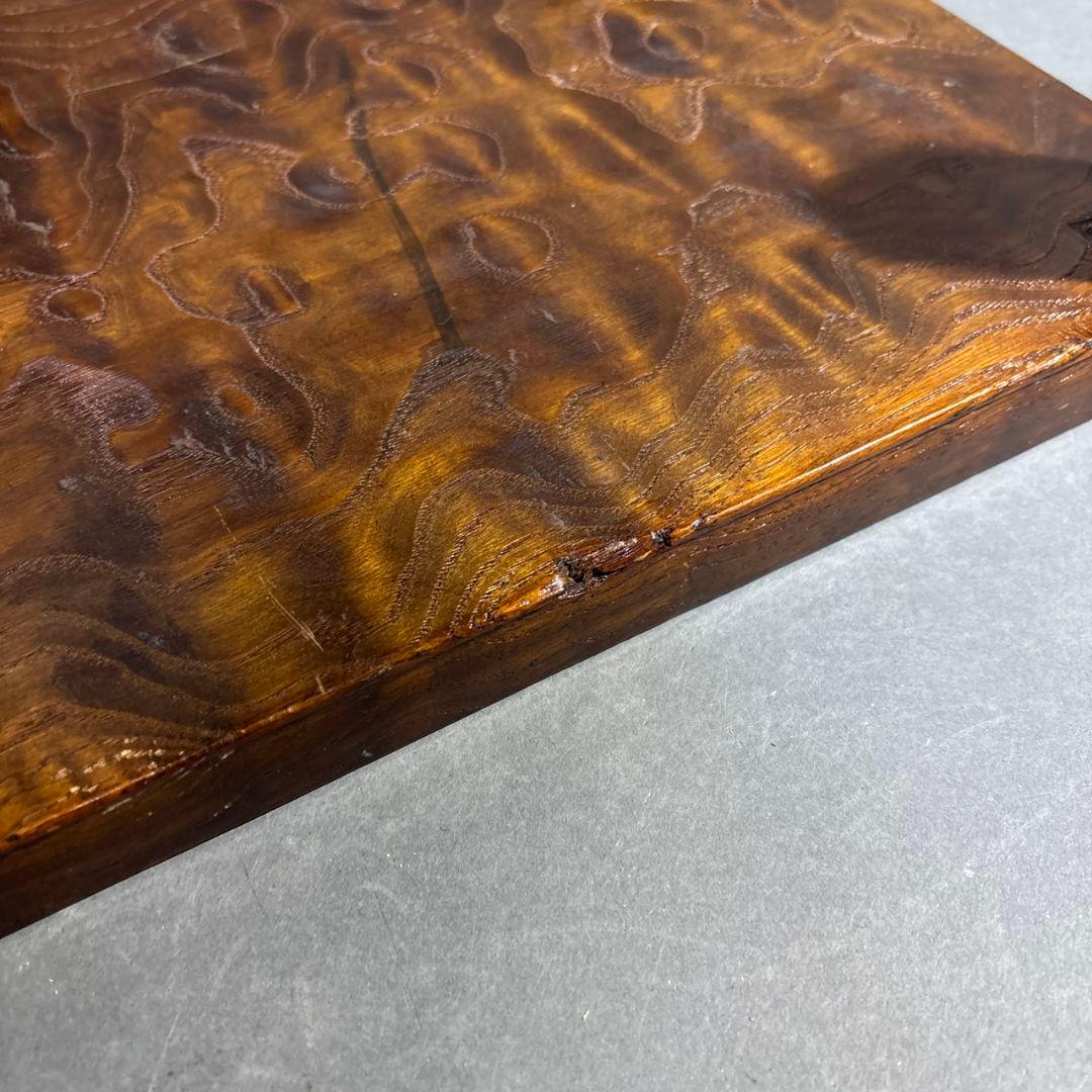 雪山作 台 木製