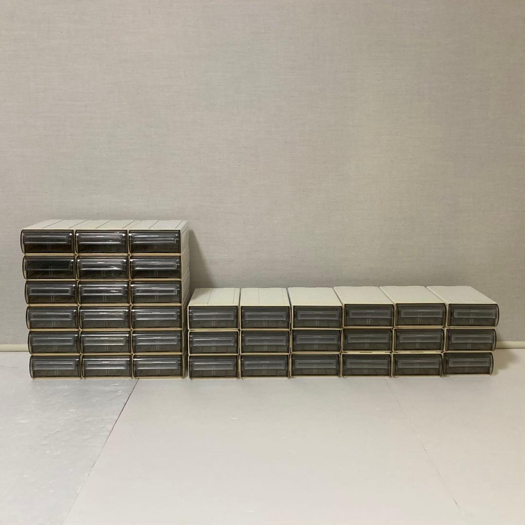 サカセ カセッター 収納ケース 小物入れ 引き出し 連結 日本製 36個