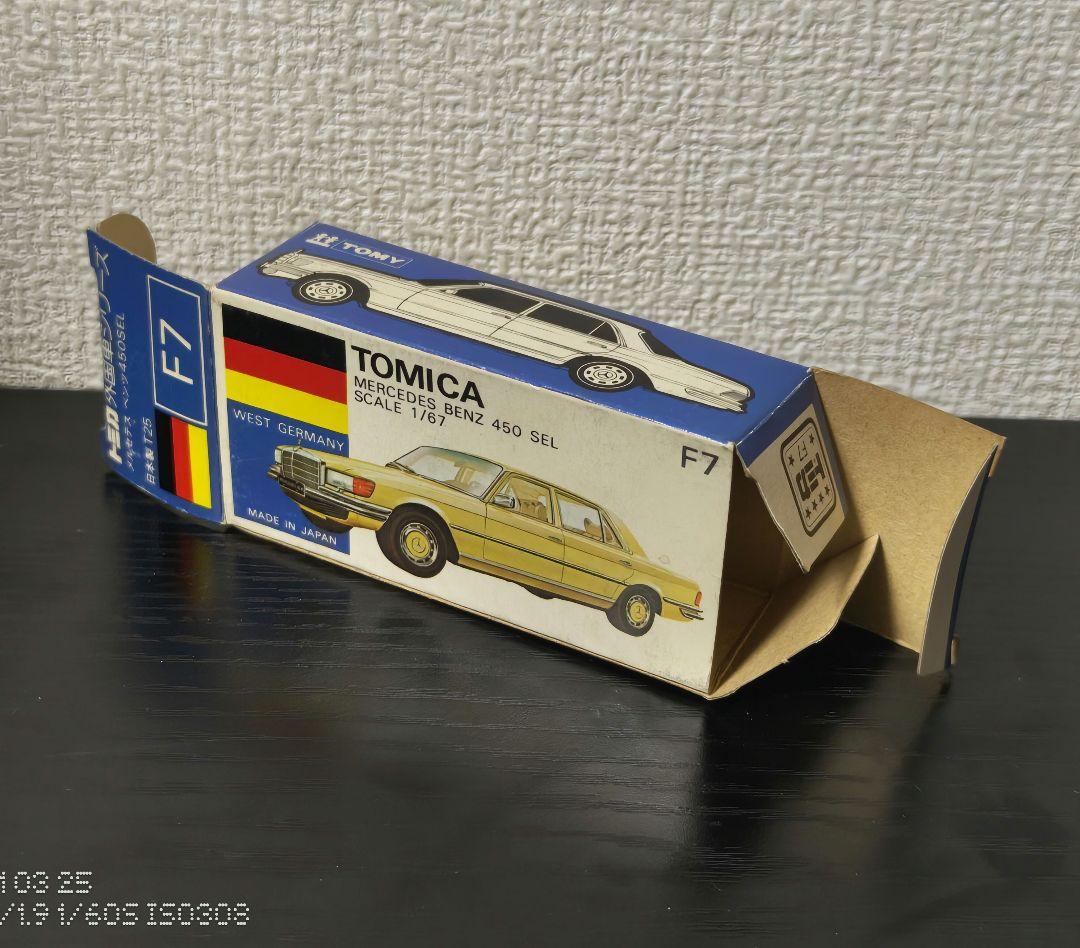 TOMICA　トミカ　ベンツ450SEL　高島屋　箱付き