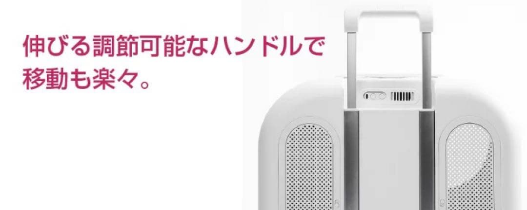 pidan キャリーバッグ ホワイト 犬・猫と旅行