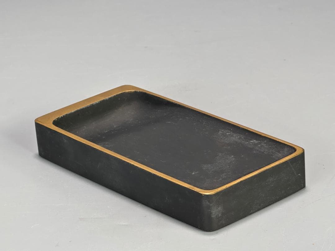 書道具　文房具　硯箱　東雲作　螺鈿　水滴　硯