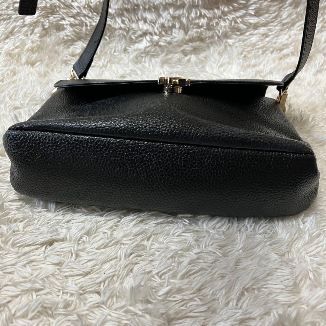 【さっちゃん 様】アニエスベー ショルダーバッグ クロスボディ 牛革 シボ加工