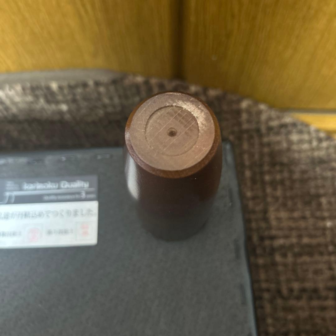 徐々に値下げ カリモク60　オットマン　スタンダードブラック　X36206