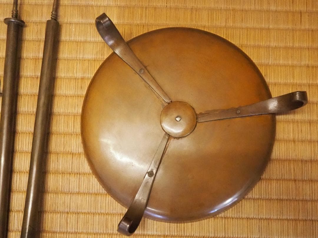 金屋五良三郎造『燭台一対』（共箱）＊おまけ付き…和蝋燭２本(未使用)