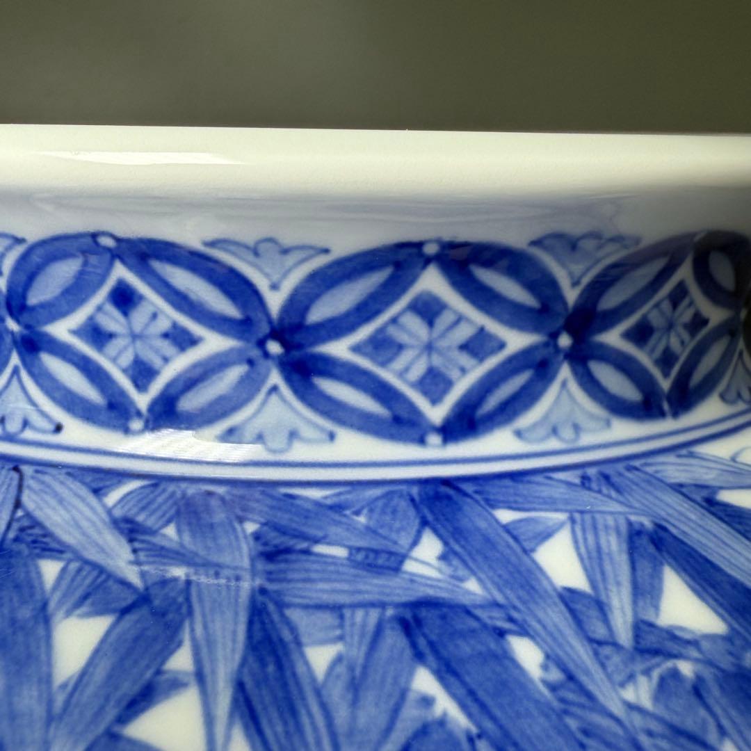 鍋島御庭焼 市川光春 本人作 最高位作 色鍋島竹梅図