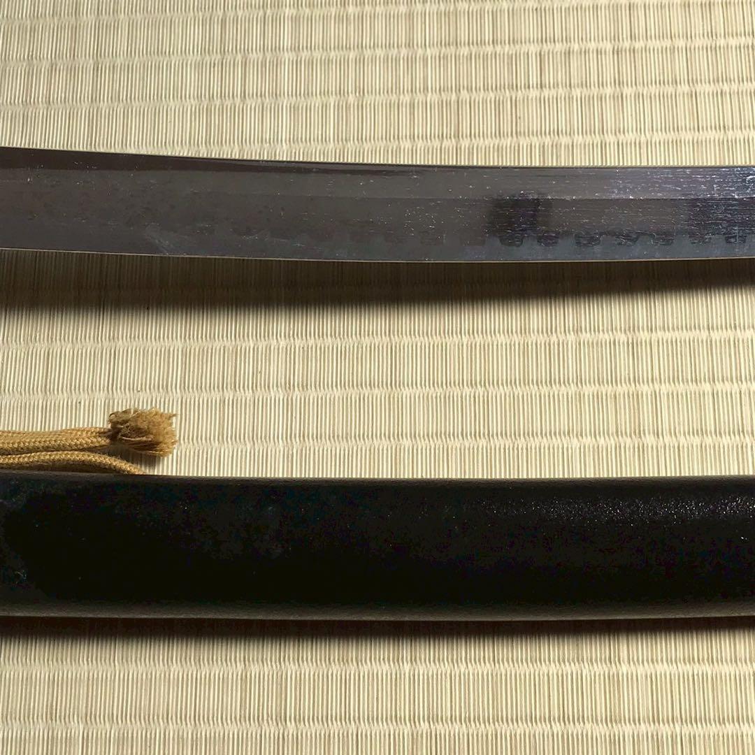 Js6 模造刀 刃紋入り刀身 石目 日本刀 大小　2本セット 昭和レトロ