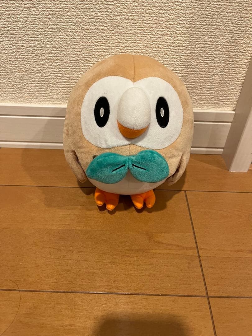 等身大ニャビー 、等身大アシマリ、おまけのモクローぬいぐるみ3点セット