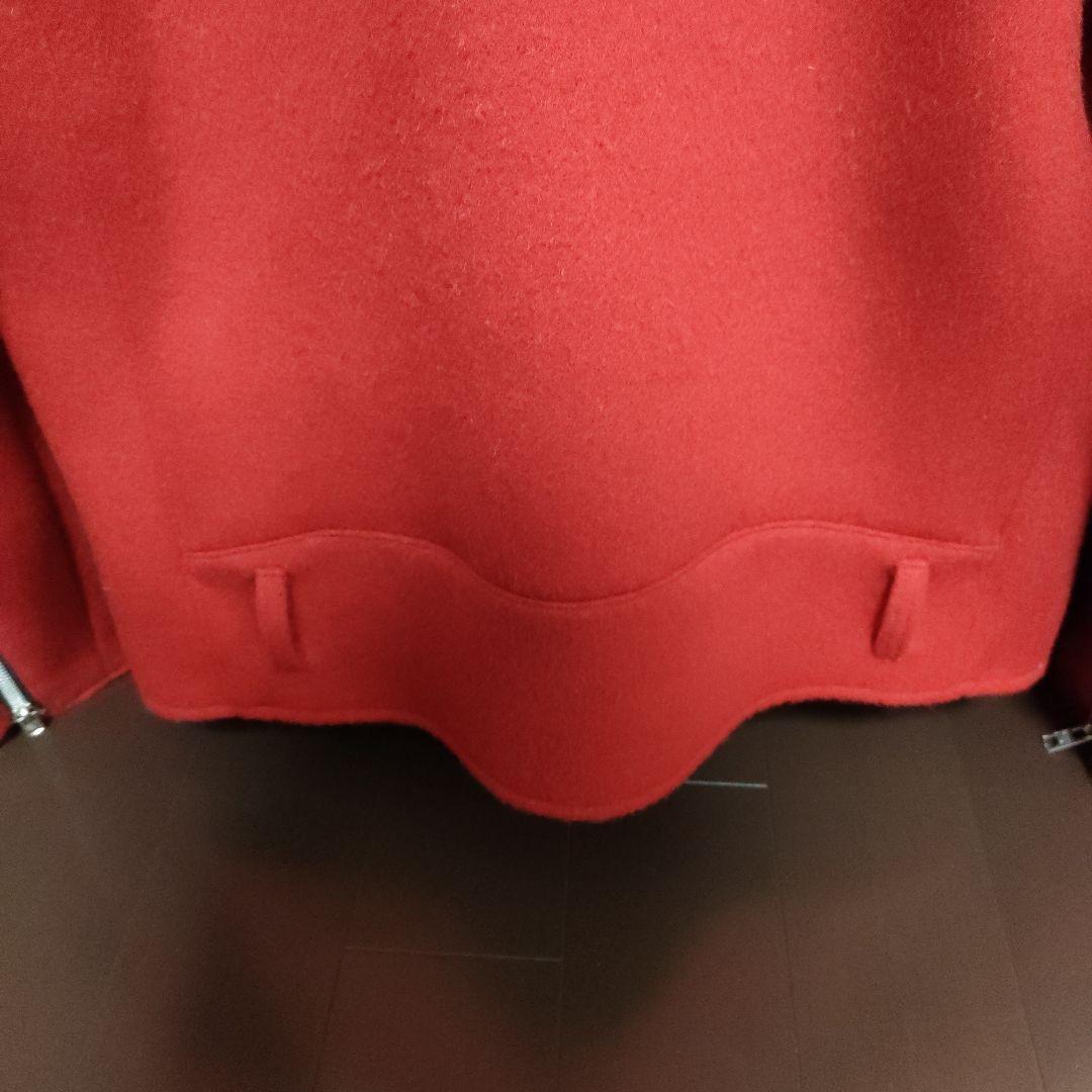 SCHOTT×STUSSY　コート　レッド