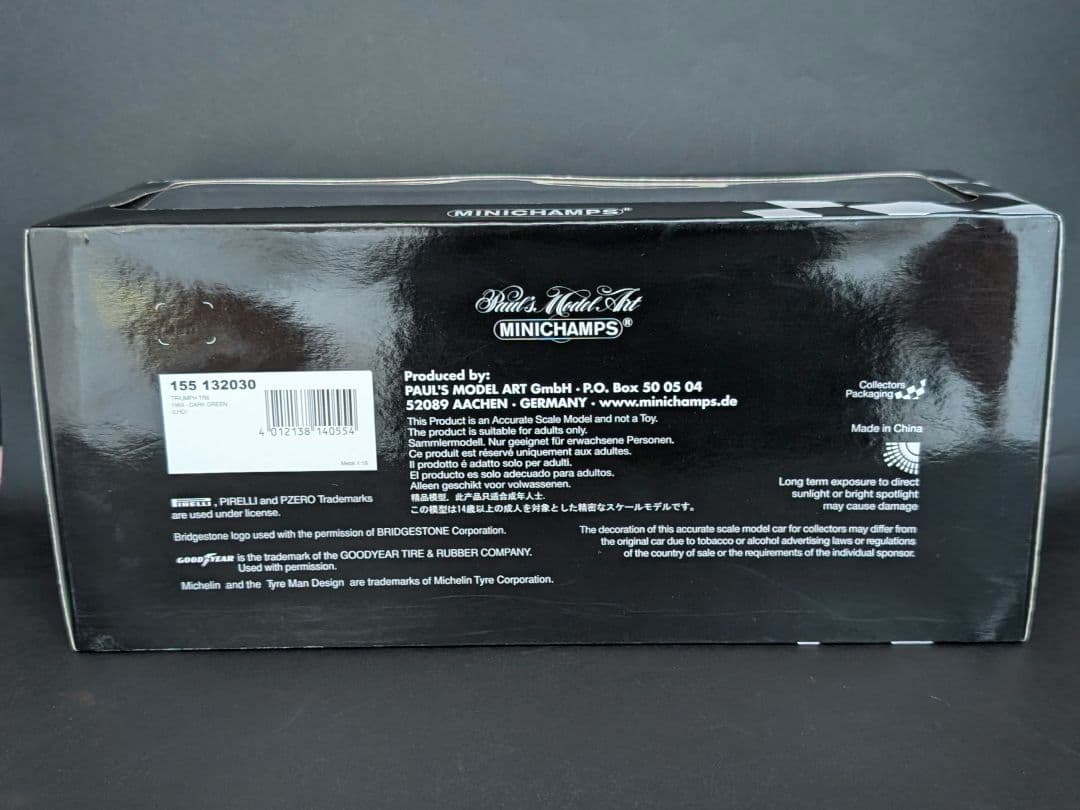 ミニチャンプス 1/18 TRIUMPH TR6 1969 ダークグリーン - メルカリ