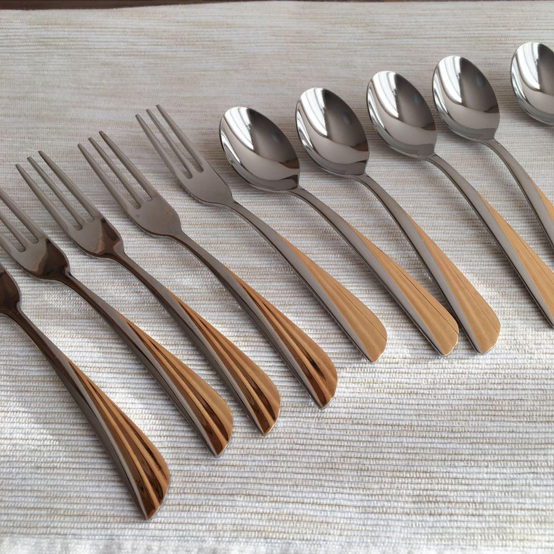 Noritakeノリタケカトラリー ゴールドウイング ティースプーン