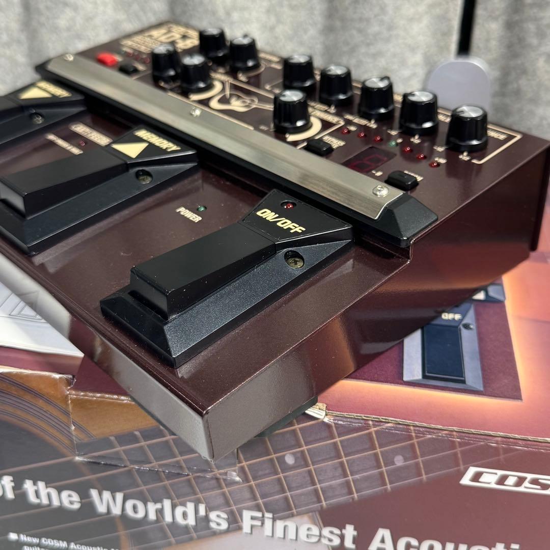 ジャンク品】BOSS AD-8 アコースティックギター エフェクター