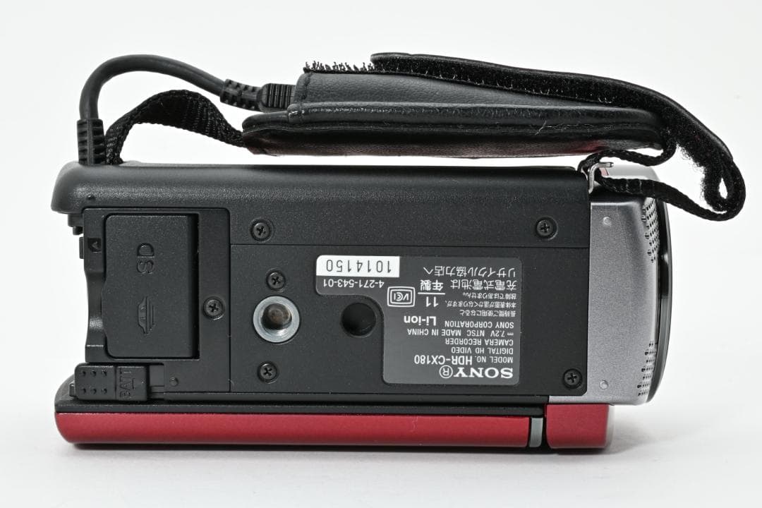 【極美品】SONY Handycam HDR-CX180　レッド　新品級！
