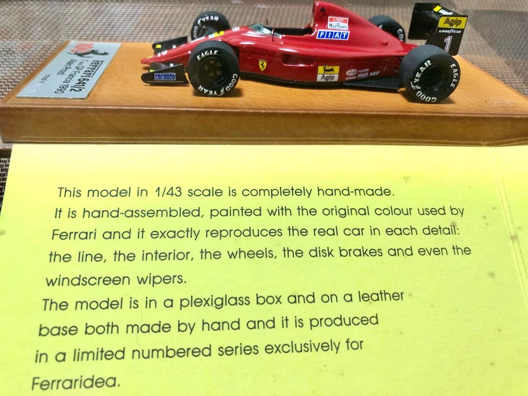 ★絶版レア！￼1/43 ￼フェラーリ￼ 641/2 F1 プロスト￼ 1990