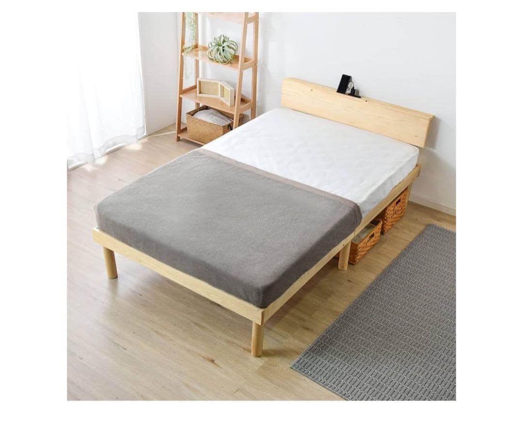 【美品】タンスのゲン シングルベッドフレーム