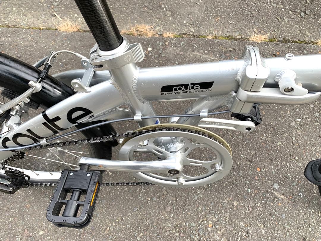 【即乘】送料無料 DAHON 折り畳み自転車 route7速ミニベロ 小径車20