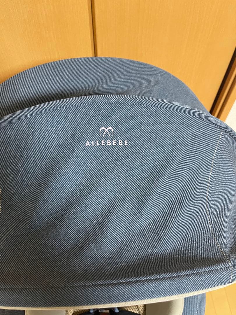 みょん。エールべべ　クルット6i プレミアム　デニムブルー　isofix