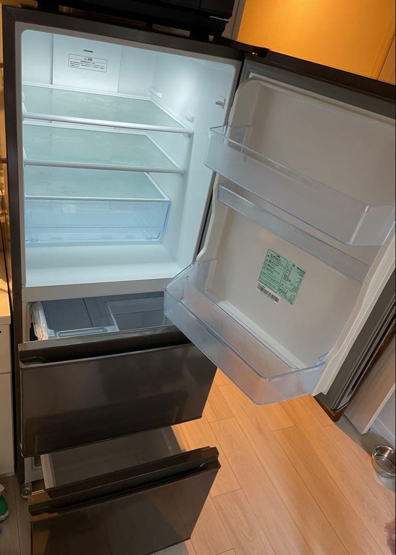 Hisense Refrigerator 282L/スペースグレイ/自動霜取り