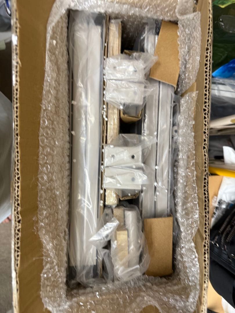 タンスのゲン シングルベッドフレーム パイプベッド 2口 コンセント 宮付