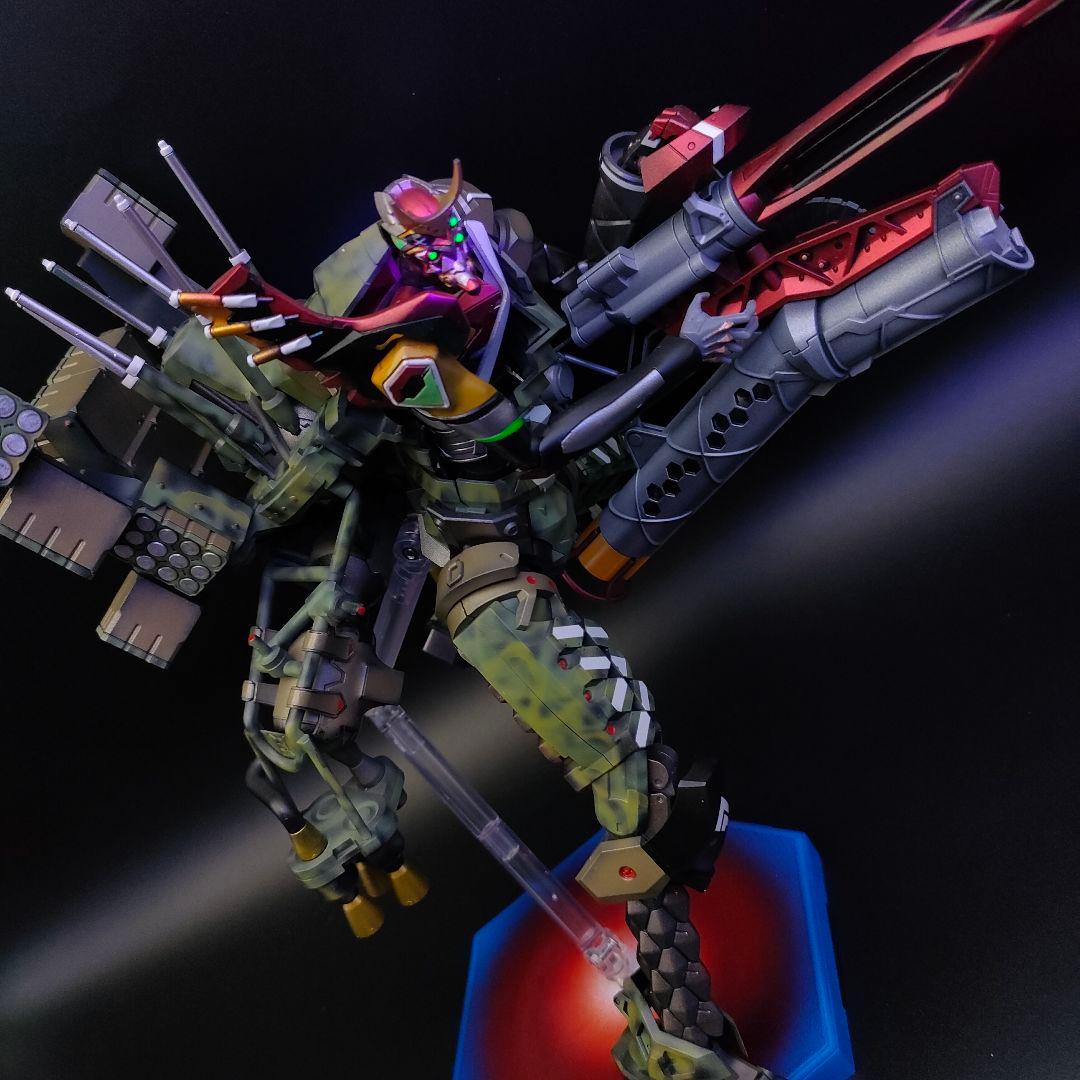 エヴァンゲリオン 正規実用型 新2号機α プラモデル 塗装完成品