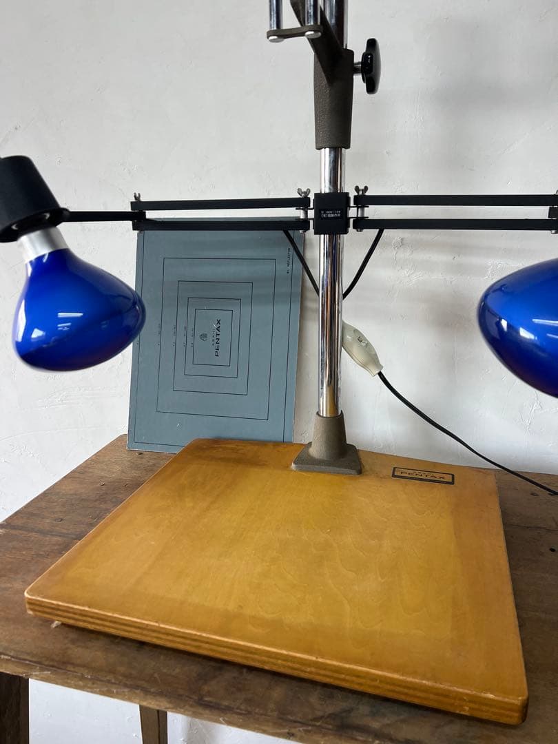 希少・ヴィンテージ】PENTAX コピースタンド ライト付き 撮影台 - メルカリ
