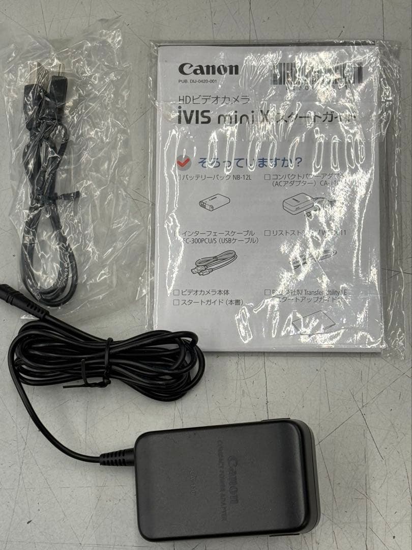 Canon iVIS mini ブラック 廃盤　希少