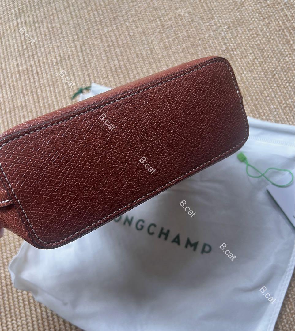 新シーズンLongchampエピュレ テクスチャードレザーミニバッby