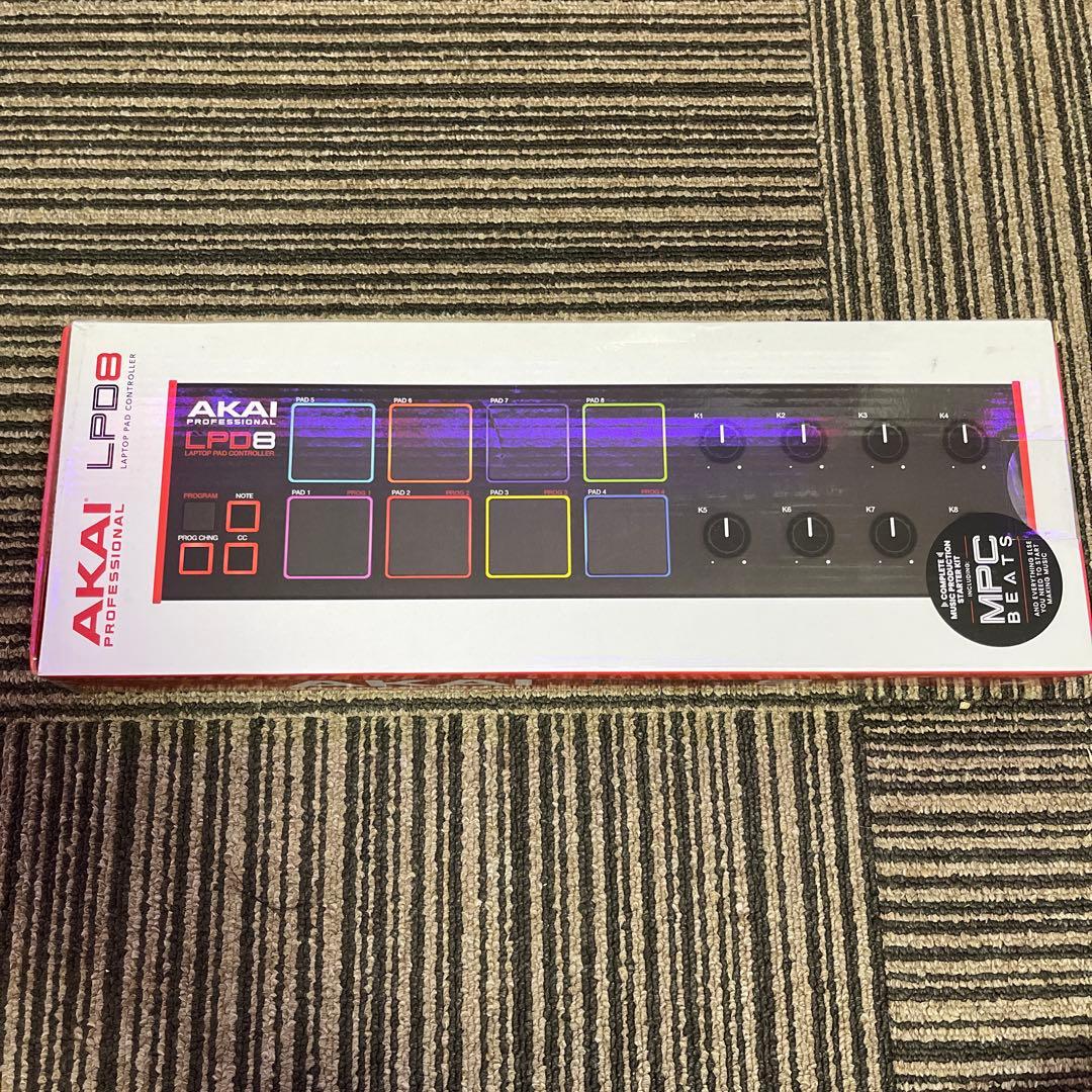 AKAI LPD8 MK2 MIDIコントローラー 楽天市場】AKAI Professional LPD8 MK2 / MIDIパッド・コントローラー