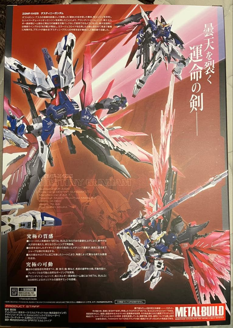 Eishi様専用【支柱付】 METAL BUILD デスティニーガンダム2024 - メルカリ
