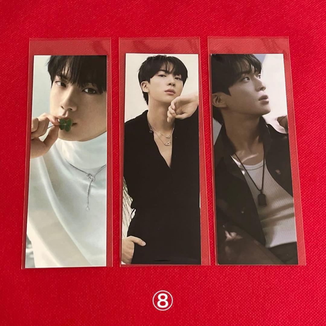 BTS ロングステッカー・ステッカー・ホログラム両面フォトカード等♡Jin