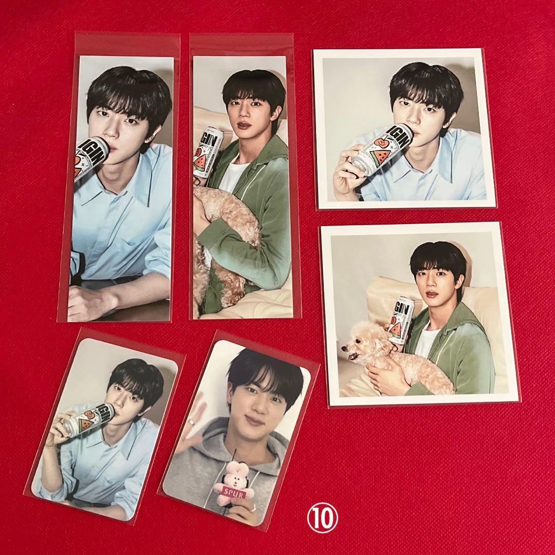 BTS ロングステッカー・ステッカー・ホログラム両面フォトカード等♡Jin