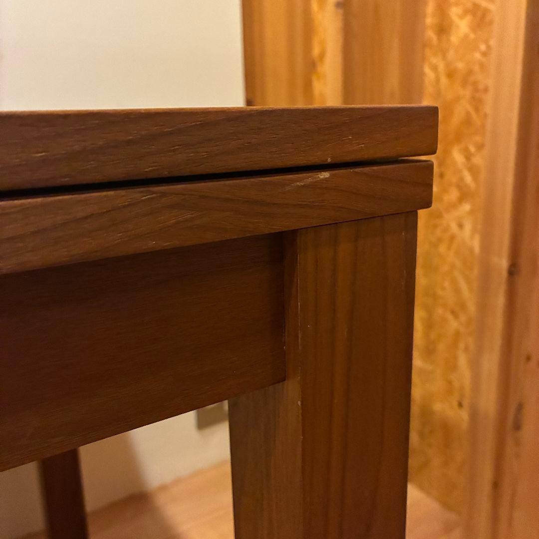 【首都圏一部送料無料】unico VIVO 伸縮式 ダイニングテーブル