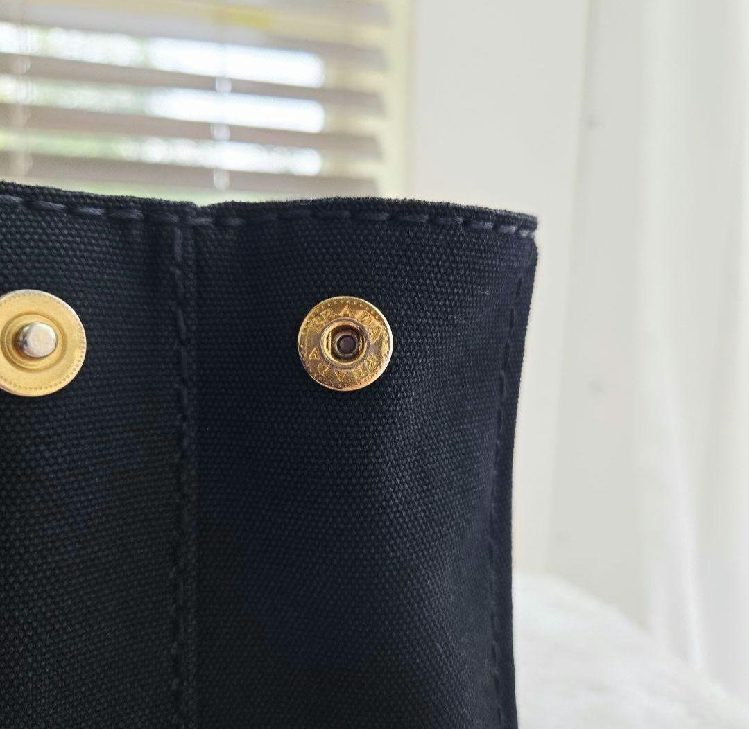 ⭐訳あり品⭐美品 プラダ カナパ ハンドバッグ ショルダー付き 2way