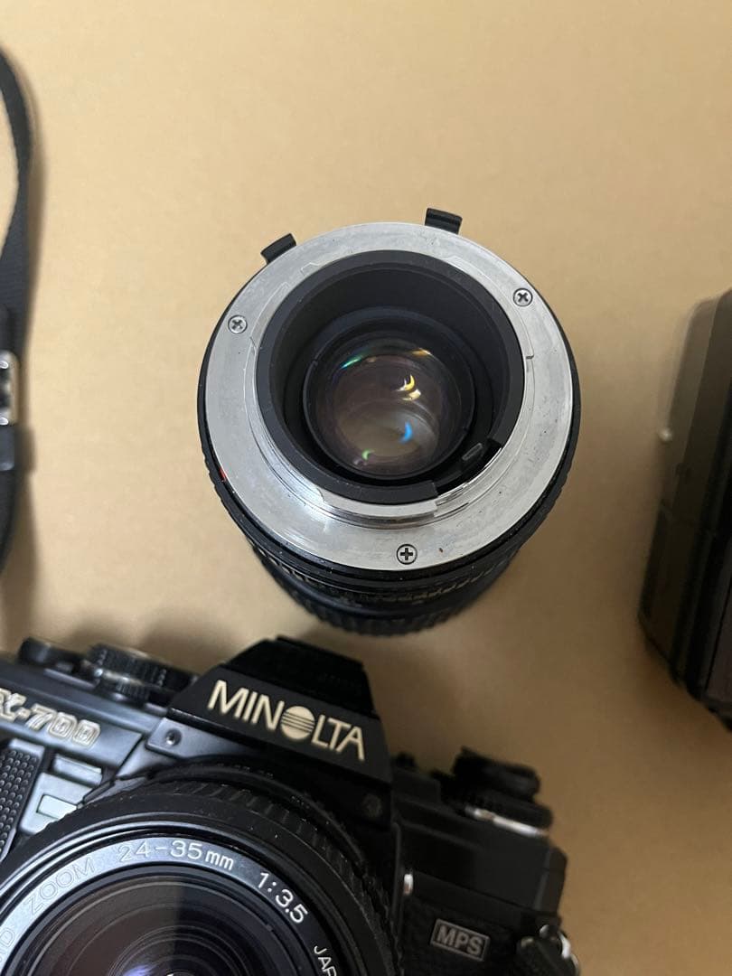 MINOLTA X-700 動作未確認 レンズ付き ストロボ付き