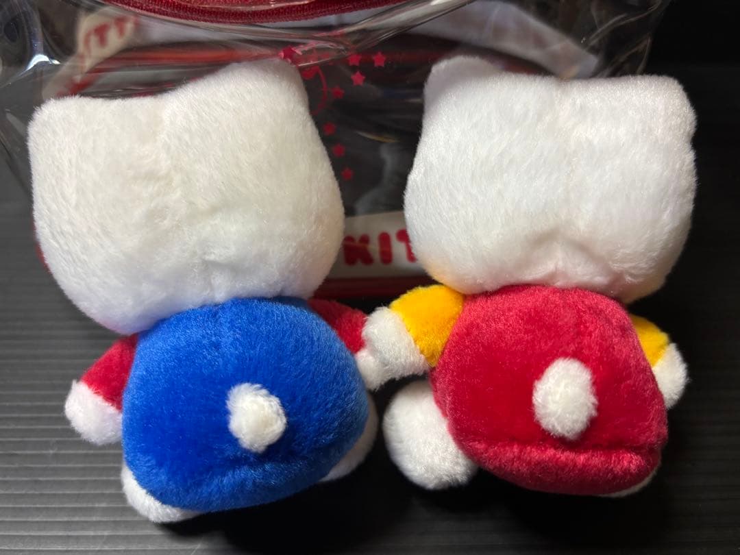 ハローキティ25周年 キティズファミリー　ぬいぐるみ　1999 レトロ　希少